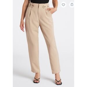 Vigoss Button Waist Balloon Pants